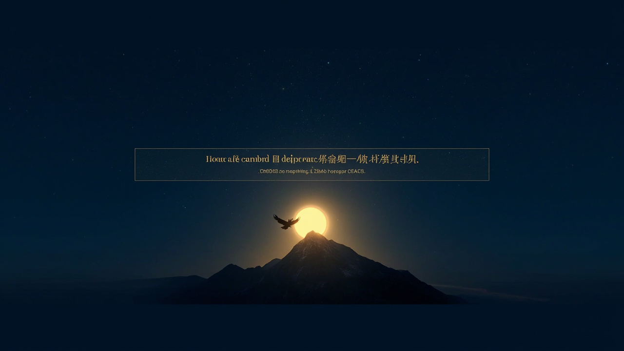 结尾金句